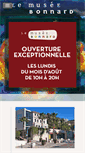 Mobile Screenshot of museebonnard.fr